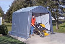 8'Wx12'Lx8'H A frame portable shelter